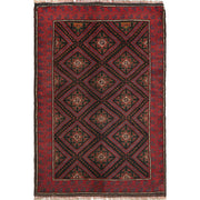 Handmade Balochi Carpet 2' 11" x 4' 5" - No. AL19927