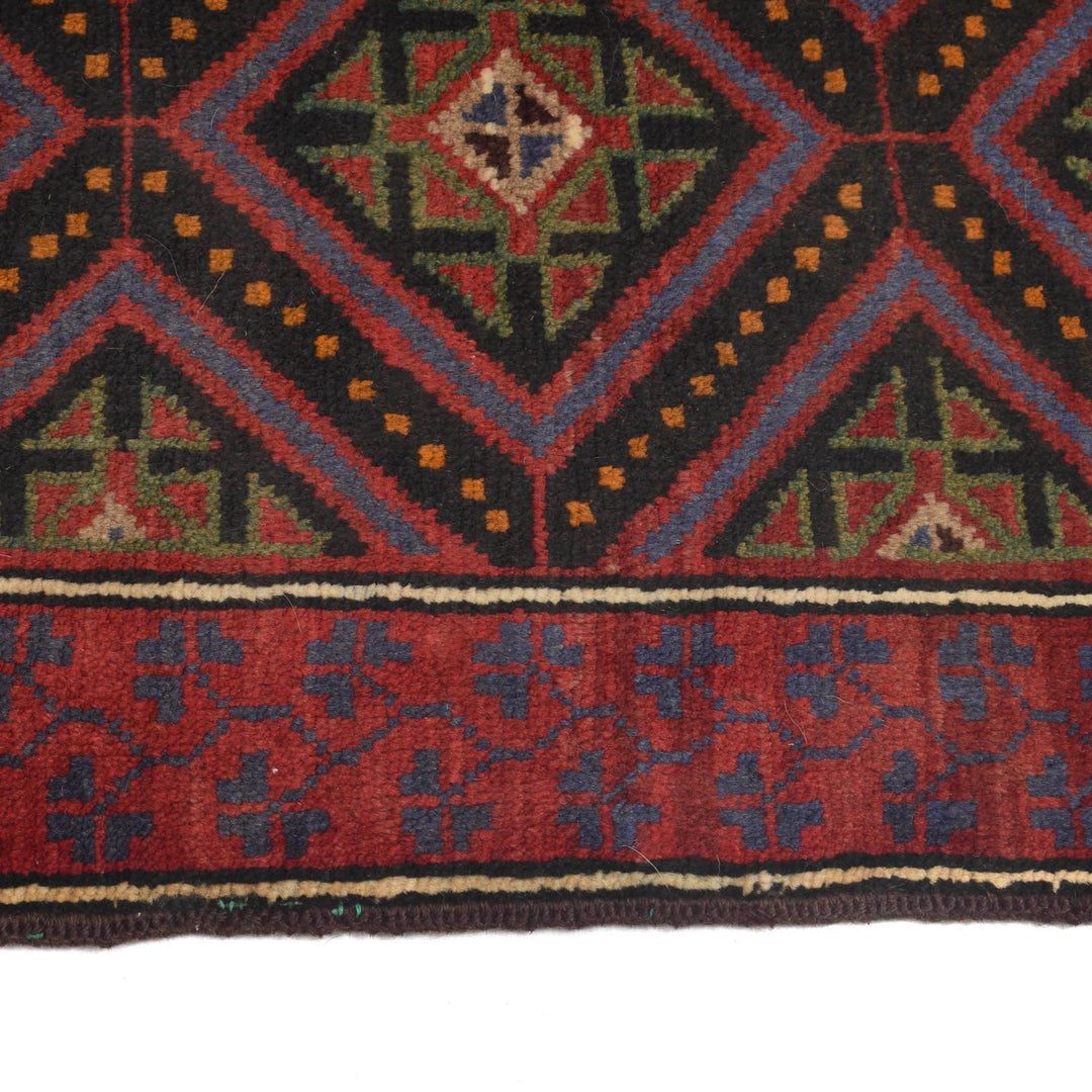 Handmade Balochi Carpet 2' 11" x 4' 5" - No. AL19927