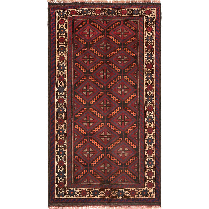 Handmade Balochi Carpet 2' 7" x 4' 6" - No. AL73515