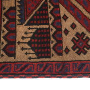 Handmade Prayer Rug 3' 1" x 4' 9" - No. AL27465