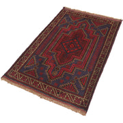 Handmade Balochi Carpet 3' 2" x 4' 7" - No. AL20495