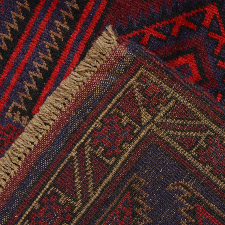 Handmade Balochi Carpet 3' 2" x 4' 7" - No. AL20495