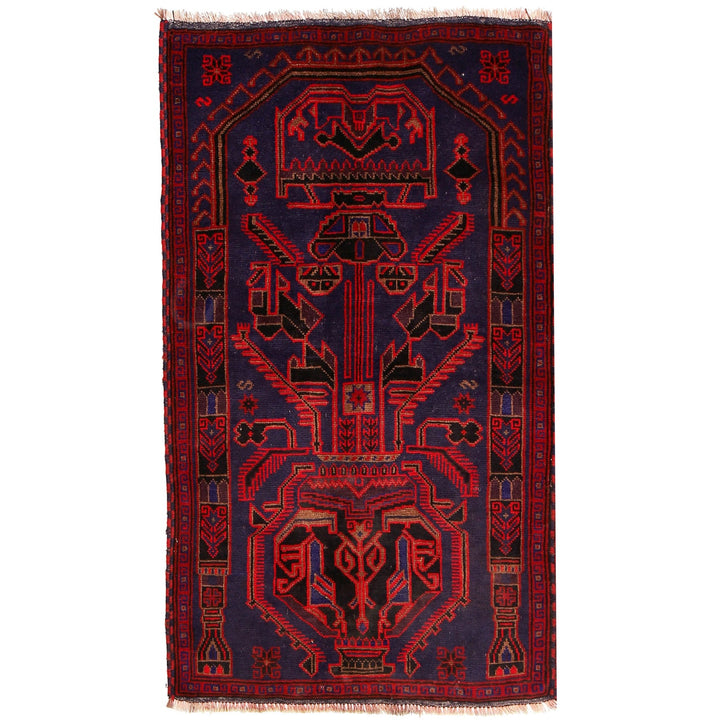 Baluch Small Size Rug 3' 1" x 5' 1" - No. AL84998