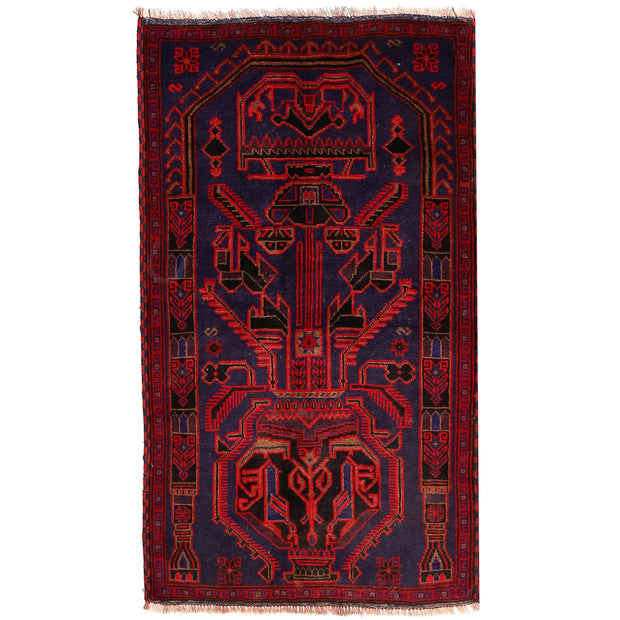 Baluch Small Size Rug 3' 1" x 5' 1" - No. AL84998