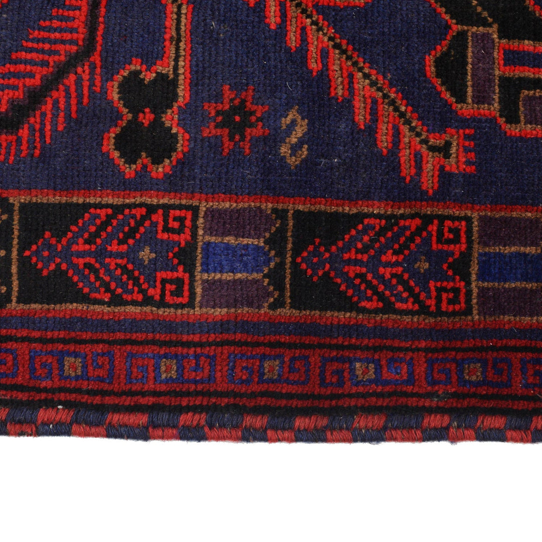 Baluch Small Size Rug 3' 1" x 5' 1" - No. AL84998