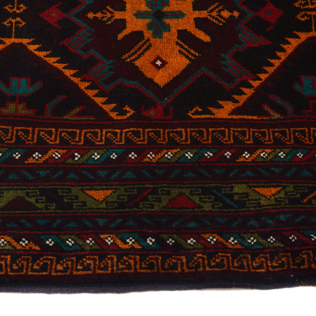 Traditional Baloch Rug 4' 1" x 5' 9" - No. AL59408
