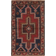 Handmade Balochi Carpet 2' 9" x 4' 7" - No. AL49960