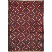 Baluch Small Size Rug 3' 2" x 4' 7" - No. AL63241