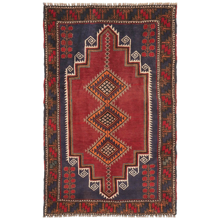 Handmade Balochi Carpet 2' 10" x 4' 6" - No. AL51870