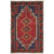 Handmade Balochi Carpet 2' 10" x 4' 6" - No. AL51870