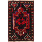Handmade Balochi Carpet 2' 9" x 4' 5" - No. AL53735