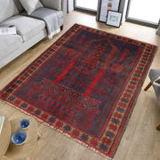 Small Prayer Carpet 3' 3" x 4' 4 - No. AL24133