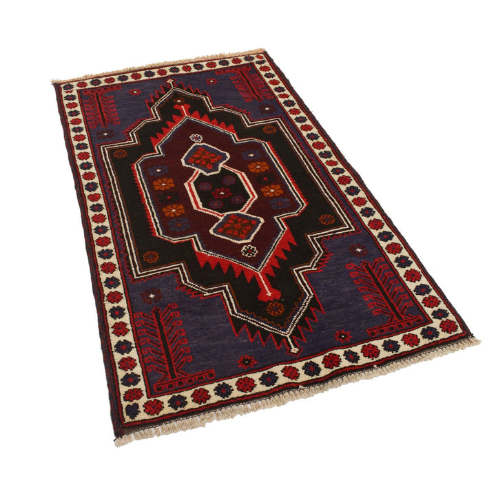 Baluch Small Size Rug 2' 11" x 4' 11" - No. AL61451