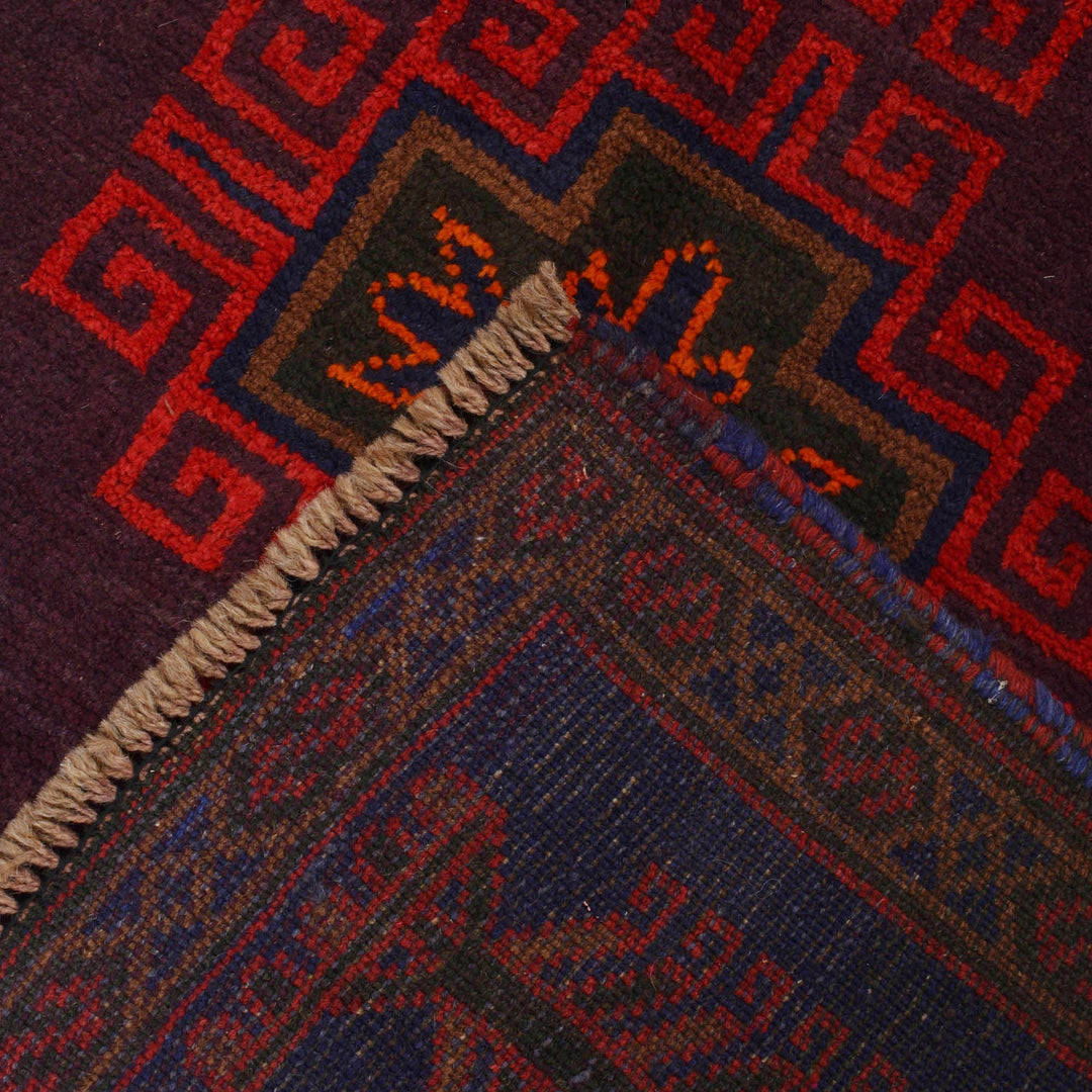 Handmade Balochi Carpet 2' 9" x 4' 6" - No. AL46539