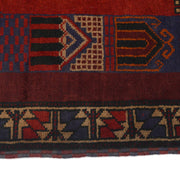 Small Prayer Carpet 3' 3" x 4' 9 - No. AL90311