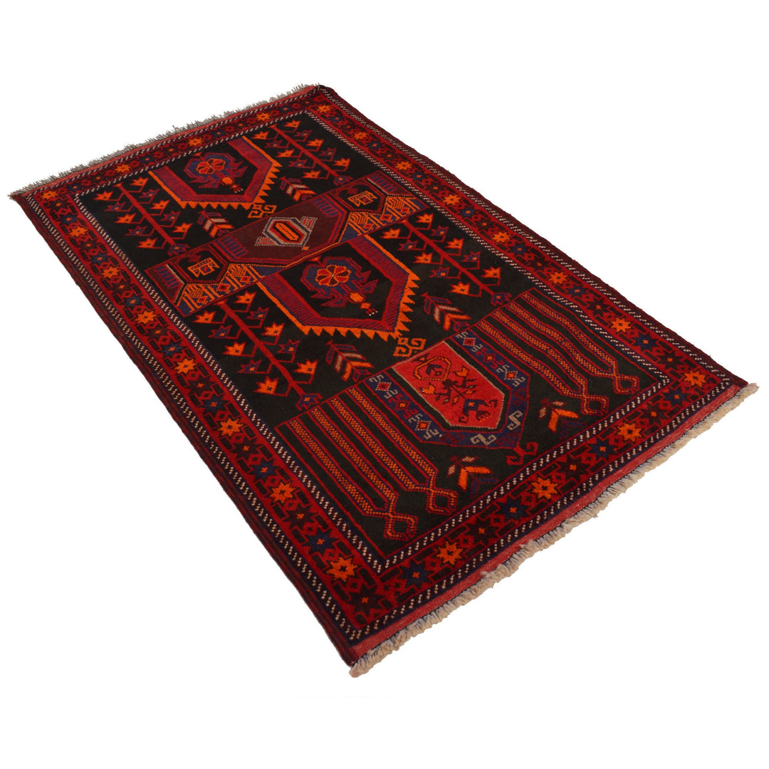 Small Prayer Carpet 3' 3" x 5' 3" - No. AL10600