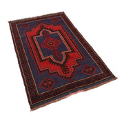 Handmade Balochi Carpet 3' 0" x 4' 8" - No. AL14984
