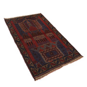 Hand Knotted Prayer Rug 3' 2" x 4' 8" - No. AL88222