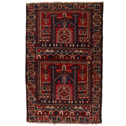 Hand Knotted Prayer Rug 2' 8" x 4' 2" - No. AL50095