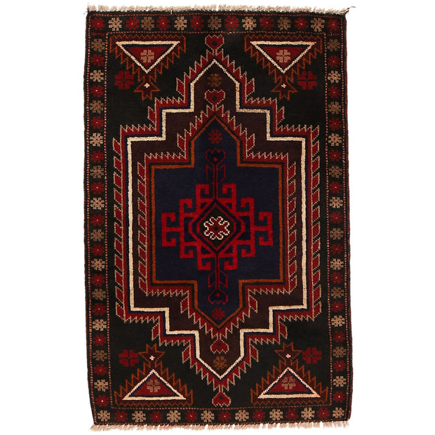 Handmade Balochi Carpet 2' 8" x 4' 1" - No. AL52612
