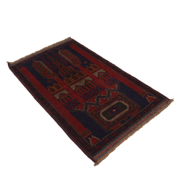 Handmade Prayer Rug 2' 11" x 4' 9" - No. AL13805
