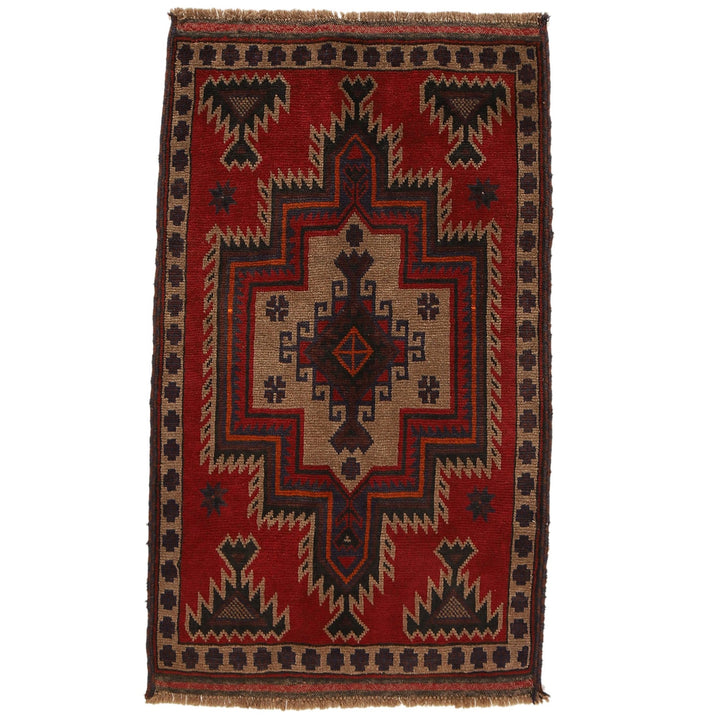 Handmade Balochi Carpet 2' 10" x 4' 7" - No. AL79673