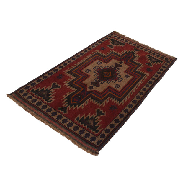 Handmade Balochi Carpet 2' 10" x 4' 7" - No. AL79673
