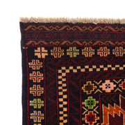 Traditional Baloch Rug 3' 11" x 6' 4" - No. AL87651