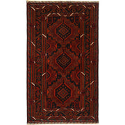 Traditional Baloch Rug 3' 10" x 6' 8" - No. AL26011