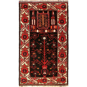 Islamic Prayer Carpet 2' 11" x 5' 1 - No. AL26012