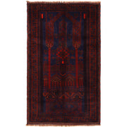 Small Prayer Carpet 3' 0" x 4' 10" - No. AL45545