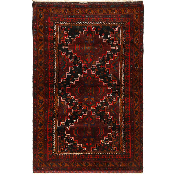 Traditional Baloch Rug 4' 2" x 6' 7" - No. AL31823