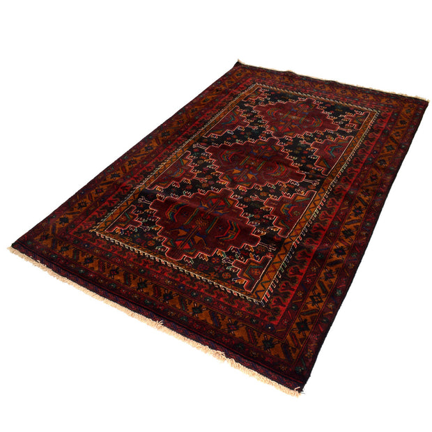 Traditional Baloch Rug 4' 2" x 6' 7" - No. AL31823