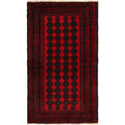 Red Baluchi Rug 2' 8" x 4' 9" - No. AL61900
