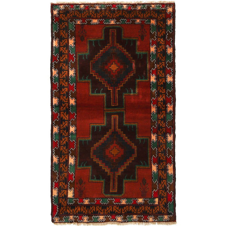 Handmade Baluchi Rug 2' 10" x 5' 4" - No. AL93750