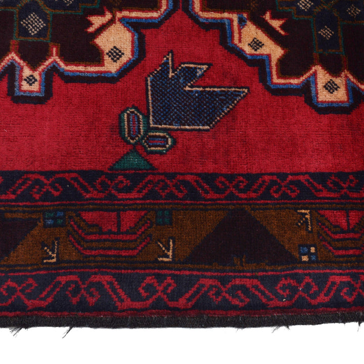 Red Baluchi Rug 2' 8" x 4' 9" - No. AL11463