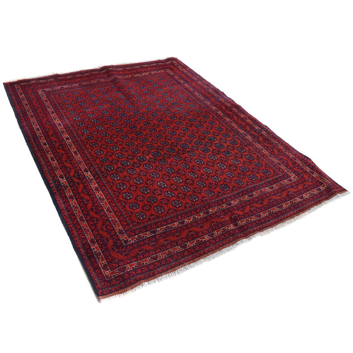 Hand Knotted Khoja Roshnai Carpet 4' 11" x 6' 4" - No. AL48505