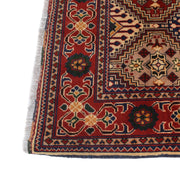 Authentic Hand-Knotted Afghan Rug 5' 1" x 6' 9" - No. AL74073
