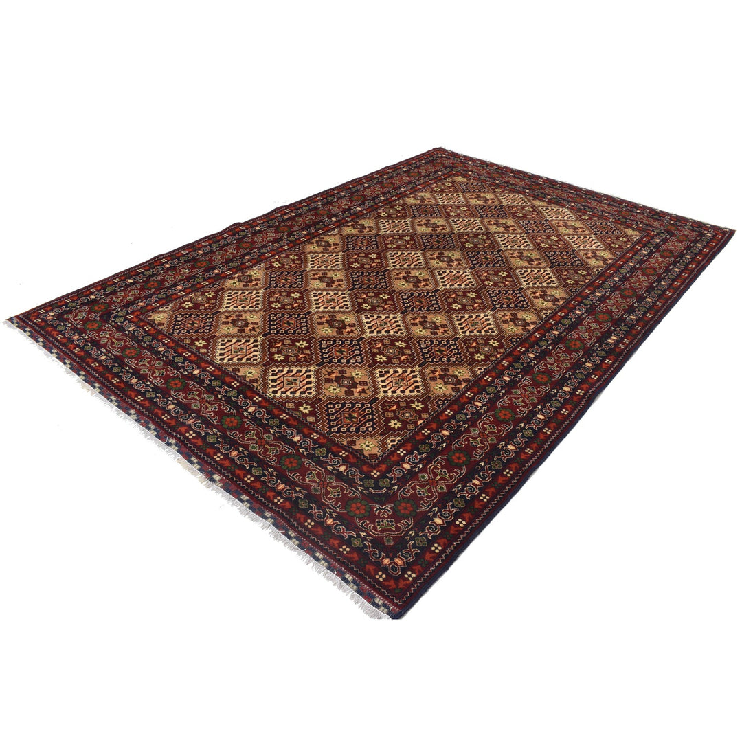 Handmade Oriental Area Rug 6' 8" x 9' 8" - No. AL10534