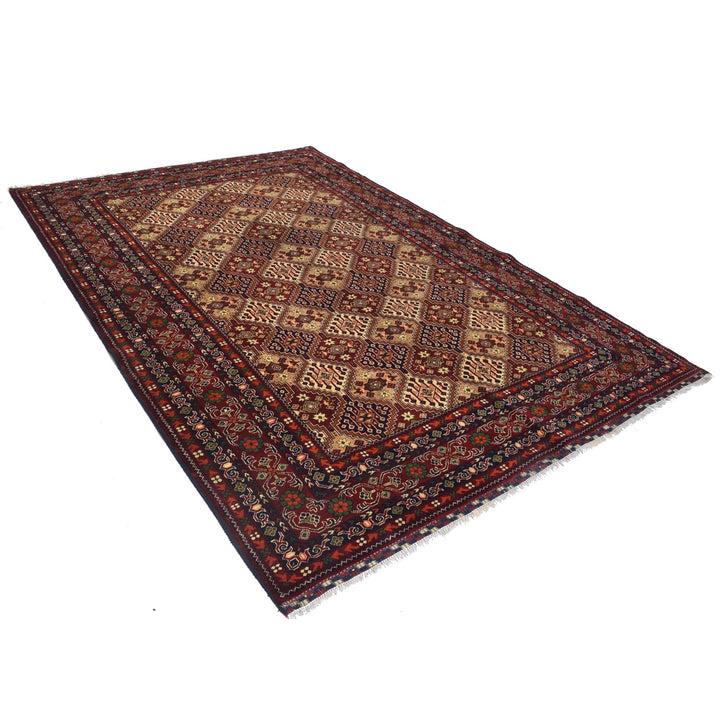 Handmade Oriental Area Rug 6' 8" x 9' 8" - No. AL10534