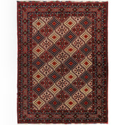 Handmade Oriental Area Rug 6' 8" x 9' 4" - No. AL47533