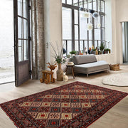 Handmade Oriental Area Rug 6' 8" x 9' 4" - No. AL47533