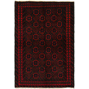 Hand Knotted Baluchi Rug 3' 0" x 4' 5" - No. AL30385