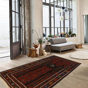 Hand Knotted Prayer Rug 2' 11" x 4' 7" - No. AL73135