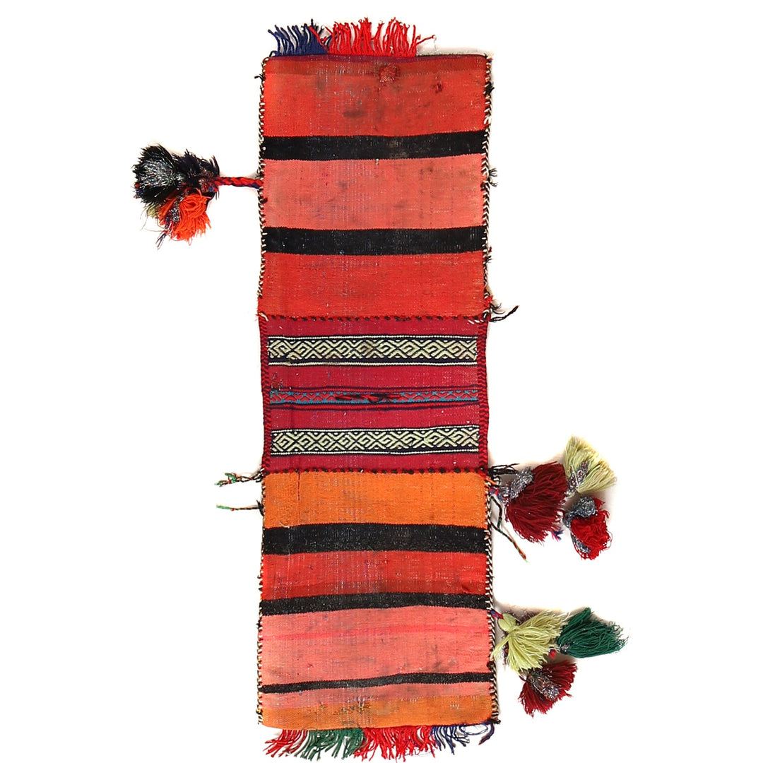 Hand Knotted Saddle Bag Area Rug 1' 0" x 2' 11" - No. AL91039