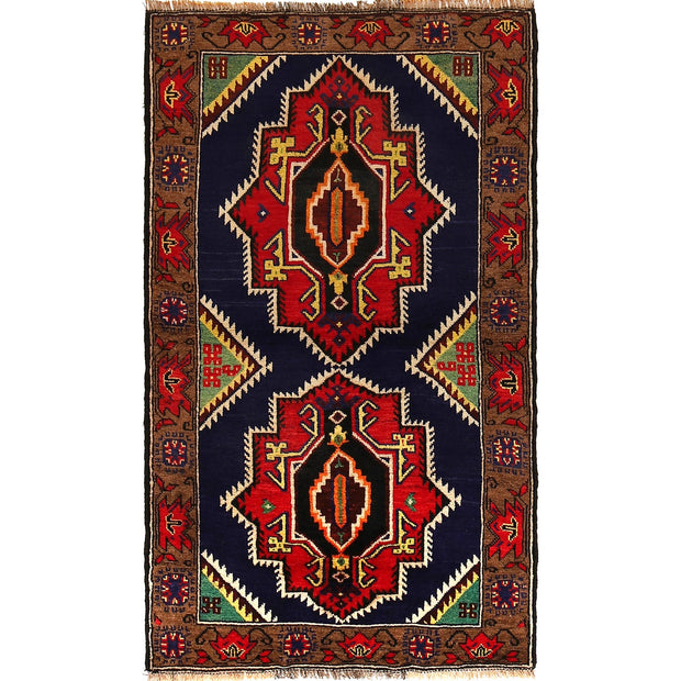 Hand Knotted Baluchi Rug 2' 10" x 4' 9" - No. AL79238