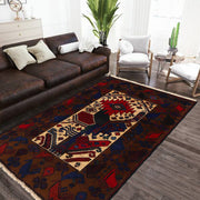 Baluch Small Size Rug 3' 3" x 4' 6" - No. AL71540