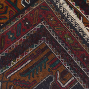 Baluch Small Size Rug 3' 1" x 4' 10" - No. AL15982