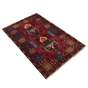 Tribal Baloch Rug 3' 0" x 4' 8" - No. AL30738