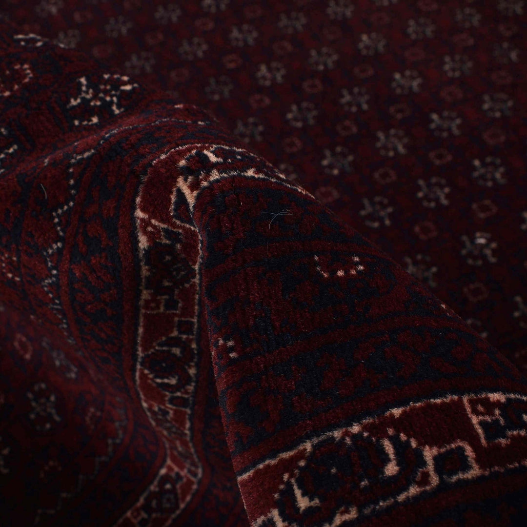 Hand Knotted Khoja Roshnai Carpet 6' 5" x 9' 7" - No. AL96479